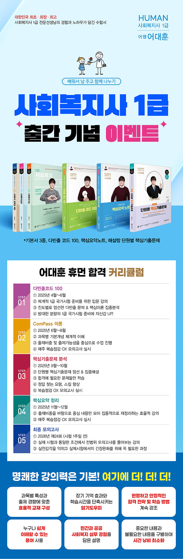2026 Human 사회복지사 1급 시리즈 이벤트