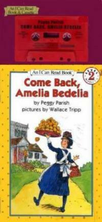 Come Back, Amelia Bedelia book and tape 표지 이미지