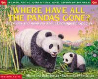 Where have all the pandas gone?Questions and answers about endangered animals 표지 이미지