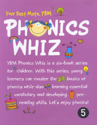 YBM phonics whiz. 표지 이미지