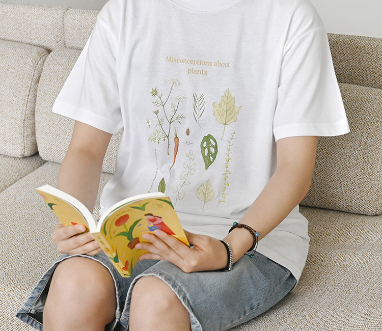 식물 티셔츠