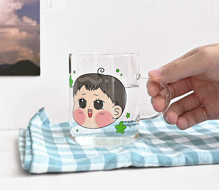 흔식이 미니 유리컵