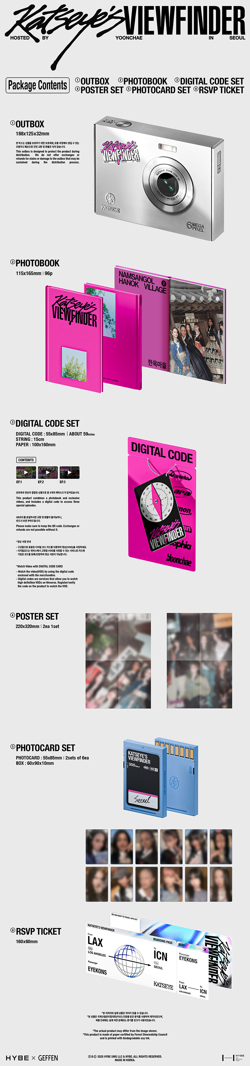 MD] 캣츠아이(KATSEYE) - 'KATSEYE'S VIEWFINDER in Seoul' | 캣츠아이