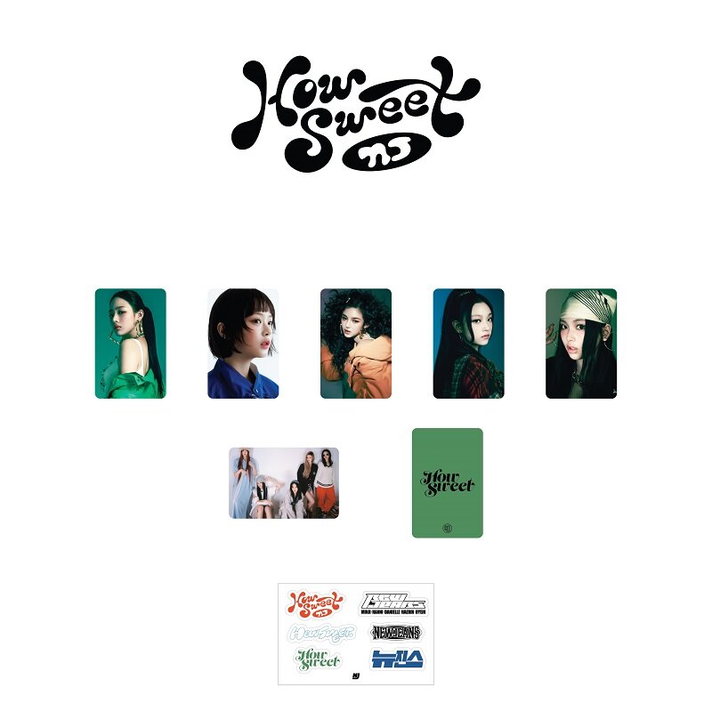 NewJeans How Sweet Standard ver 6形態セット CD NewJeans How Sweet Standard ver 6形態セット