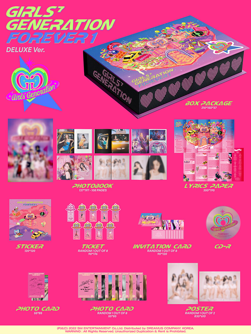 소녀시대 - 정규 7집 FOREVER 1 [DELUXE Ver.] | 소녀시대 (Girls