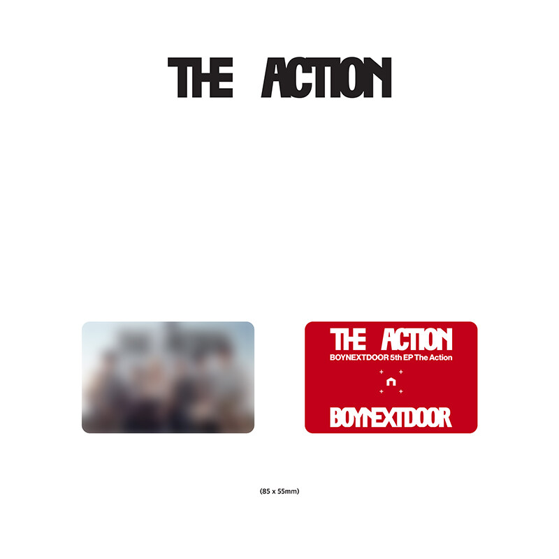 BOYNEXTDOOR The Action CD Frame ver. 60点 BOYNEXTDOOR 5TH EP ALBUM