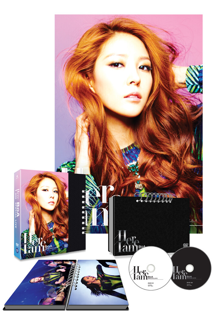 보아 - BoA Special Live: Here I Am - 한정판 (2disc+100p 스페셜