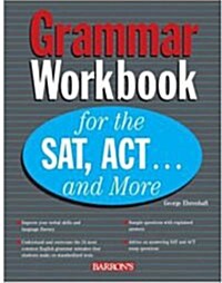 Barrons Grammar Workbook for the Sat, Act...and More (Paperback)