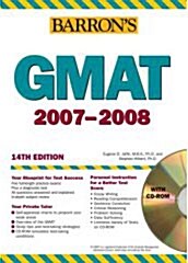 Barrons GMAT 2007-2008 (Paperback, CD-ROM, 14th)