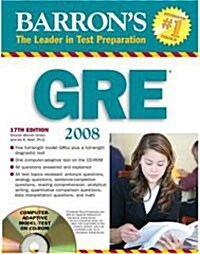 GRE (Paperback, CD-ROM, 17th)