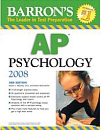 [중고] Barrons AP Psychology 2008 (Paperback, 3rd)