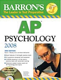 Barrons AP Psychology (Paperback, CD-ROM, 3rd)