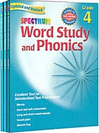 Spectrum Word Study and Phonics : Grade 4-6 Set (Paperback 3 권, Updated & Revised)
