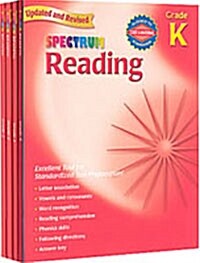 Spectrum Reading : Grade K-3 Set (Paperback 4권, Updated & Revised)