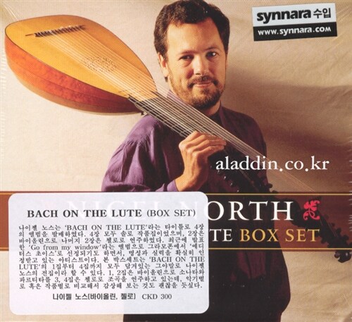 [수입] Nigel North - Bach On The Lute [4CD Box Set]