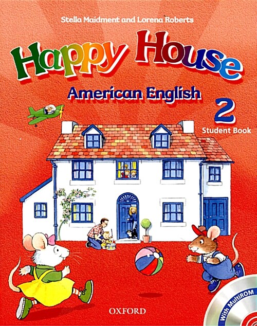 [중고] American Happy House: 2: Student Book with MultiROM (Package)