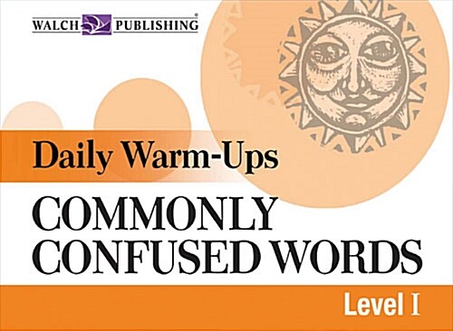 Commonly Confused Words Level 1 (Paperback)