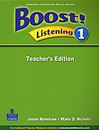 [중고] Boost! Listening 1 (Teacher‘s Edition)