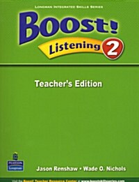 [중고] Boost! Listening 2 (Teacher‘s Edition)