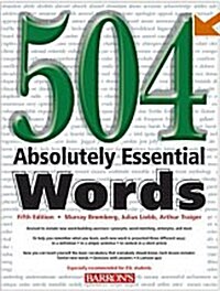 [중고] 504 Absolutely Essential Words (Paperback, 5th)