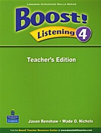Boost! Listening 4 (Teachers Edition)