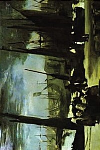 Moonlight on Boulogne Harbour by Edouard Manet - 1868: Journal (Blank / Lined) (Paperback)