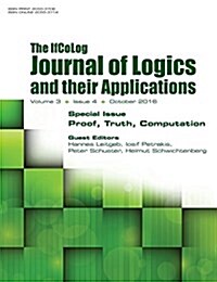 Ifcolog Journal of Logics and Their Applications Volume 3, Number 4: Proof, Truth, Computation (Paperback)