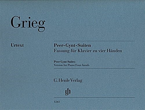 Peer-Gynt-Suiten - Fassung fur Klavier zu vier Handen (Taschenbuch)