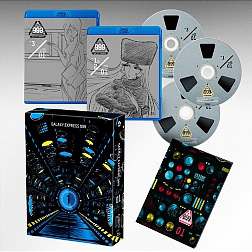 松本零士畵業60周年記念 銀河鐵道999 テレビシリ-ズ Blu-ray BOX-1 (Blu-ray)