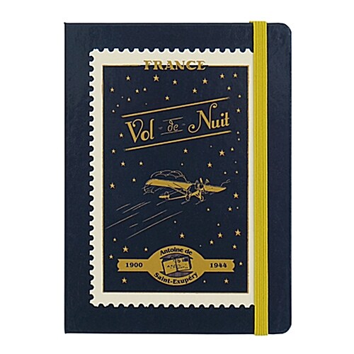[Born to Read] Hardcover Notebook - Vol de Nuit