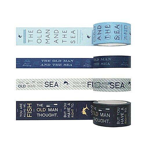 [Born to Read] Masking Tape - The Old Man and the Sea