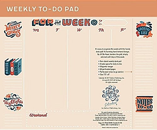 Weekly To-Do with Notes To-Go (Other)