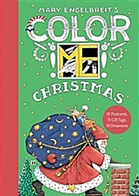 Mary Engelbreits Color Me Christmas Book of Postcards: A Christmas Holiday Book for Kids (Paperback)