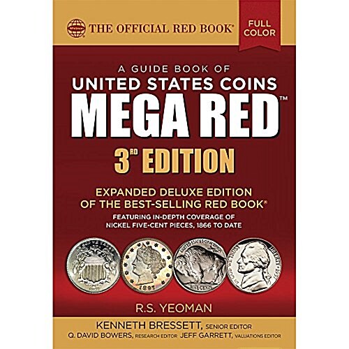 A Guide Book of United States Coins Mega Red 2018: The Official Red Book (Paperback, 3)