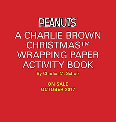[중고] A Charlie Brown Christmas Wrapping Paper Activity Book (Paperback)