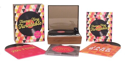 Teeny-Tiny Turntable: Includes 3 Mini-Lps to Play! (Other)