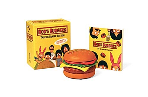 Bobs Burgers Talking Burger Button (Other)