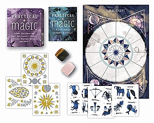 Practical Magic: Includes Rose Quartz and Tigers Eye Crystals, 3 Sheets of Metallic Tattoos, and More! (Other)