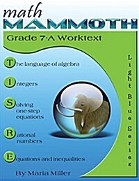 Math Mammoth Grade 7-A Worktext (Paperback)