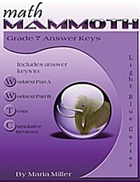Math Mammoth Grade 7 Answer Keys (Paperback)