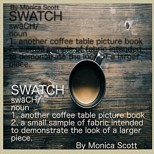 Swatch: Another Coffee Table Picture Book Game (Paperback)