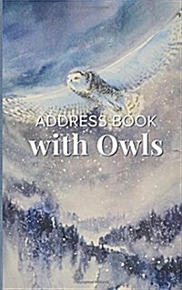 Address Book with Owls (Paperback)