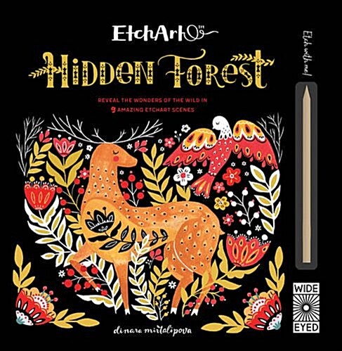 Etchart: Hidden Forest : Reveal the wonders of the wild in 9 amazing Etchart scenes (Novelty Book, First Edition, New Edition)