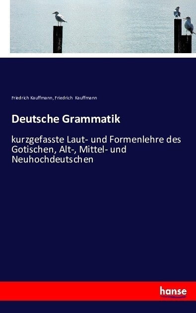 Deutsche Grammatik: kurzgefasste Laut- und Formenlehre des Gotischen, Alt-, Mittel- und Neuhochdeutschen (Paperback)