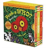 Peek-A Who? Boxed Set: (children's Animal Books, Board Books for Kids) (Board Books)