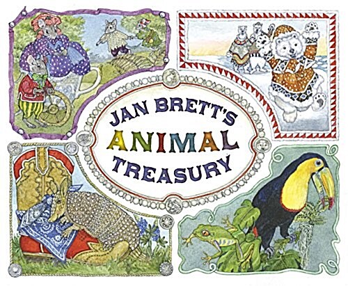 Jan Bretts Animal Treasury (Hardcover)