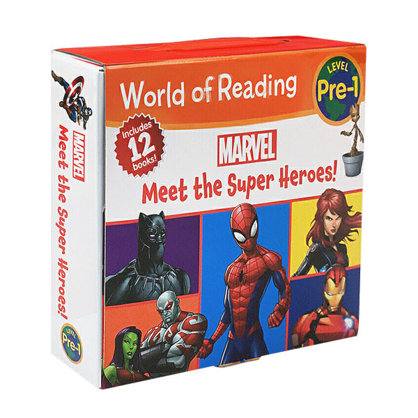 World of Reading Marvel: Meet the Super Heroes!-Pre-Level 1 Boxed Set (Boxed Set)