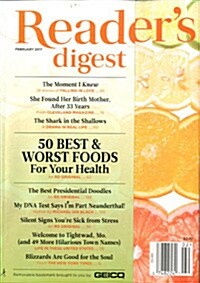 Readers Digest (월간 미국판): 2017년 02월호