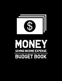 Budget Book: (8.5x11) Large Print - Home Finance Bill Organizer 365 Days(12 Month) for Personal or Family Large Print with Daily (Paperback)