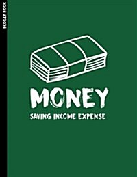 Budget Book: (8.5x11) Large Print - Budgeting Books 365 Days(12 Month) for Personal or Family Large Print with Daily Expense Trac (Paperback)